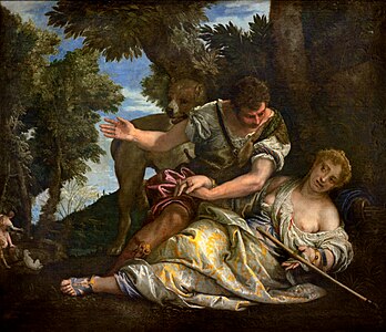 Céphale et Procris, 1584 – Musée des Beaux-Arts de Strasbourg, Strasbourg.