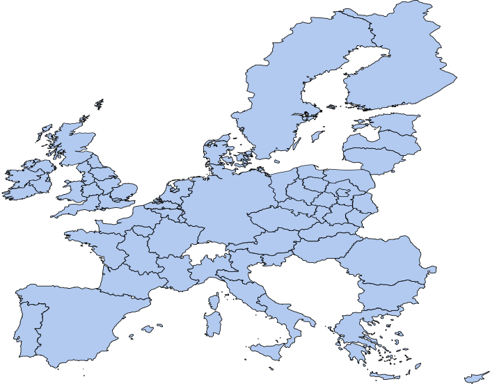 Ficheiro:Circonscriptions europeennes 2009.svg