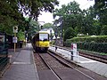 Endhaltestelle Wendenschloß der Straßenbahnlinie 62