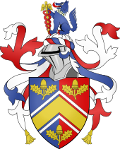 Coat of arms of Michael Middleton with crest.svg