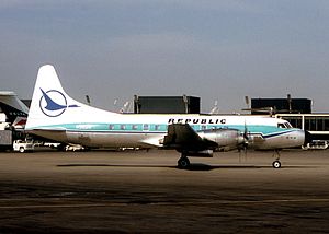 Republic Airlines Convair 580
