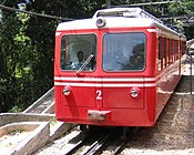 Een trein in 2005. Dit model is niet meer in gebruik