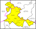 Mappa della diocesi di Ariano Irpino-Lacedonia
