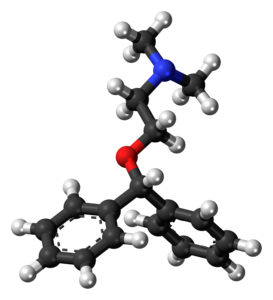 Diphenhydramine 3D ball.png