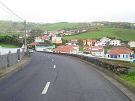 The locality of Volta looking towards the central part of Espalamaca, in the main part of Conceição