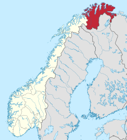 Finnmark fylke i Norge.