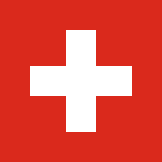 bandera de Suiza cuadrada