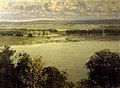 River Landscape from the Bluffs, sans date