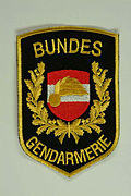 Ärmelabzeichen der Gendarmerie