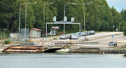 Skår färjeterminal i Bokenäs distrikt, 2021.