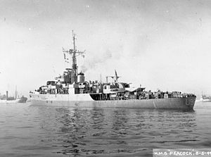 HMS Peacock 1945 IWM A 30695