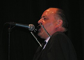 Henning Stærk during a performance