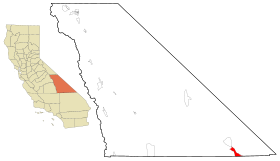 Localisation de Tecopa