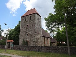 Church in Rehfelde village