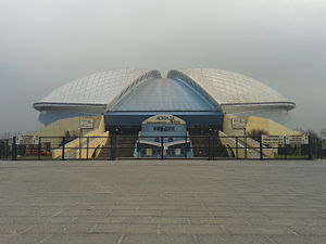 Außenansicht der Adriatic Arena