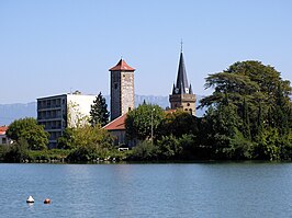 Gezicht op La Roche-de-Glun