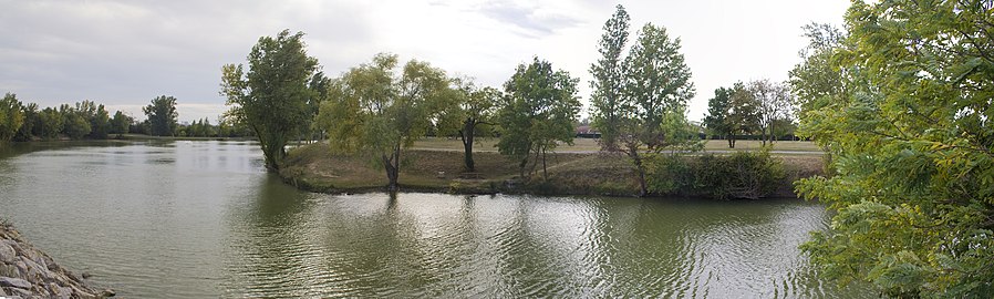 Lac de Saint-Caprais.