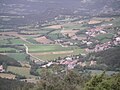 Les hameaux du Vilaret, du Maissubert et du Maisseret vu du chemin de l'administration.