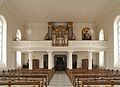 Empore und Orgel in der Fridolinskirche