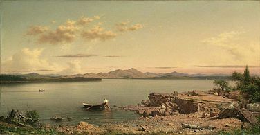 Le Lac George (1862), Musée des beaux-arts, Boston