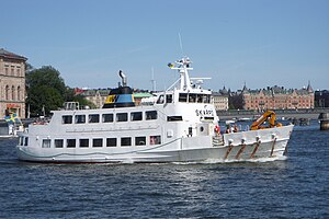 M/S Skarpö på Saltsjön i Stockholm