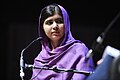 Q32732 Malala Yousafzai op 8 maart 2014 geboren op 12 juli 1997