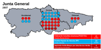 Eleiciones a la Xunta Xeneral del Principáu d'Asturies de 2007