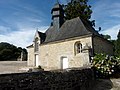 La chapelle du château : vue extérieure.