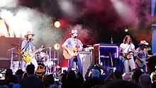 Midland, one of the most popular neotraditional honky-tonk bands Midland in concert - NYS Fair.jpg