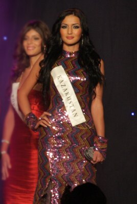 Альфина Насырова на международном конкурсе красоты Мисс Мира 2008