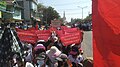 Mon people in Bago join protest calling formation of Federal Democratic Union