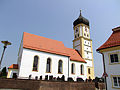 St.-Vituskerk te Nassenbeuren (12e-14e eeuw; renovatie in de 18e eeuw)