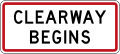(R6-12.4) Clearway Begins