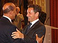 Avec le président Sarkozy