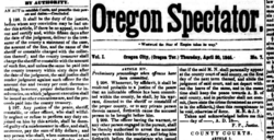 Oregon Spectator 30 апреля 1846 г. (обрезано) .png