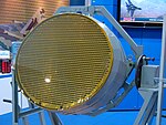 N036 Byelka AESA radar for PAK FA at 2009 MAKS Airshow