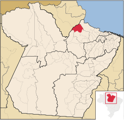 Location in the State of Pará