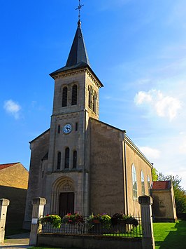 Sint-Clemenskerk in Pettoncourt / Pettenhofen an der Seille