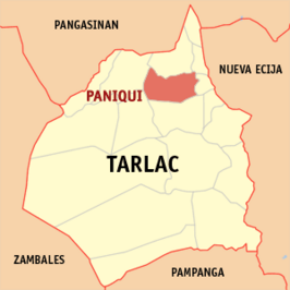 Kaart van Paniqui