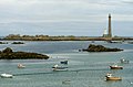 L'île vierge vue de la côte