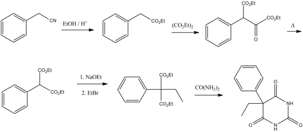 Phenobarbital synthesis.png