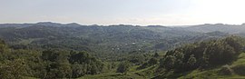 Vulcana-Băi, viewed from the north