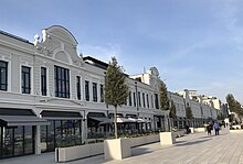 The restored Paket Postanesi (Parcel Post Office) building is now a symbol of Galataport. The district is also home to Museums Square. Restored Paket Postanesi (Parcel post office) is now a symbol of Galataport.jpg