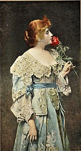 Femme à la rose (c. 1893).