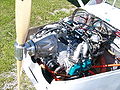 Rotax 912ULS 100 hp installation in a Blue Yonder Merlin EZ