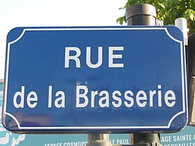 Image illustrative de l’article Rue de la Brasserie