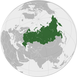Russian Federation (orthographic projection) highlighted.svg