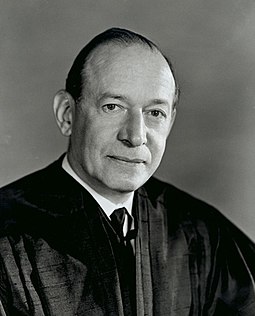 Justice Abe Fortas wrote an unpublished initial draft opinion of the Court in the case. SCOTUS Justice Abe Fortas.jpeg