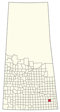 Location of the RM of Hazelwood No. 94 in Saskatchewan