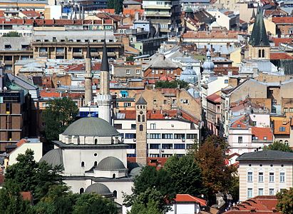 Гази Хусрев-бегова џамија у Сарајеву, Босна и Херцеговина (ФБиХ); [август 2015.]